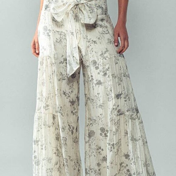 Floral Pattern 2-Piece Set - Picture 3 of 5